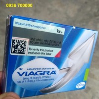 Thuốc Viagra 50mg điều trị rối loạn cương dương chính hãng Pfizer